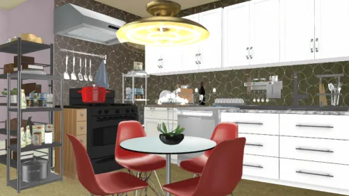 Cocina de espacio pequeño 