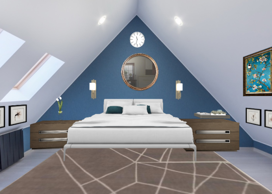 Bedroom D Design Rendering