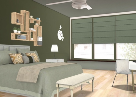 new bedroom 🌸❤️ Design Rendering