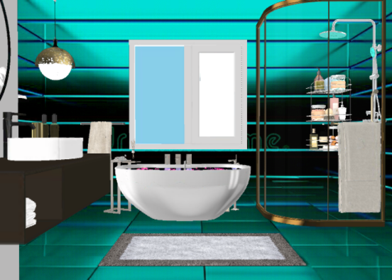 Modern luxury - bathroom 2 futuristic version 😍 Design Rendering