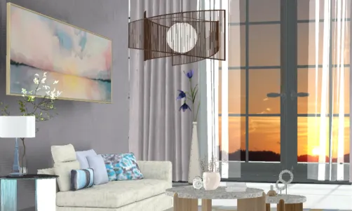 Minimalist living for sunset! 💖