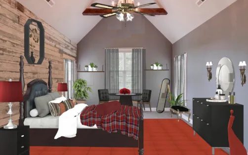 Country bedroom