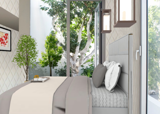 Guest bedroom  Design Rendering