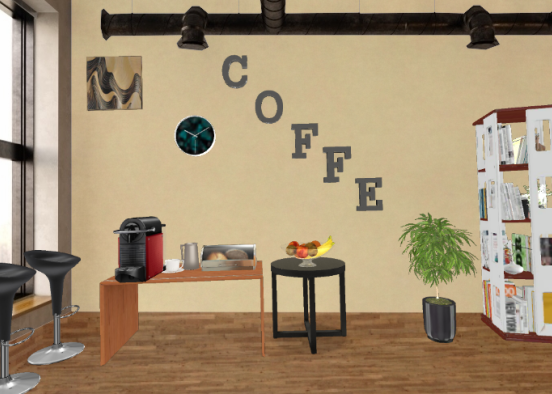 Cantinho do café ☕ Design Rendering