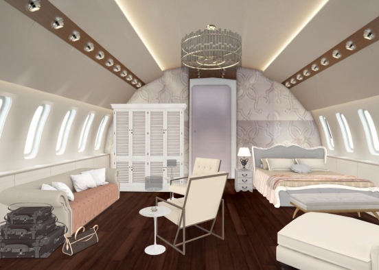 my dream private jet Design Rendering