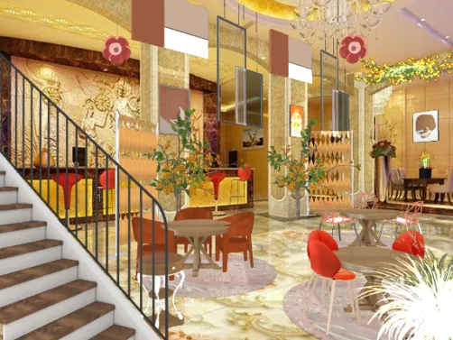 Hotel lounge