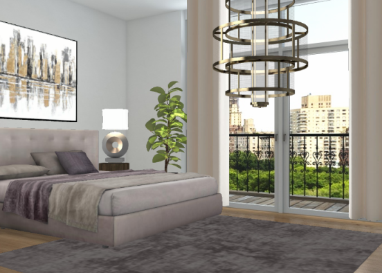 Town appartment Design Rendering