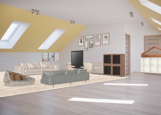 Living Room :) Design Rendering