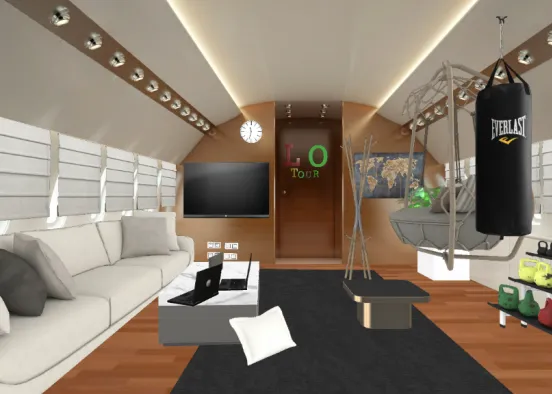 PRIVATE LIGHTS OUT TOUR JET  Design Rendering
