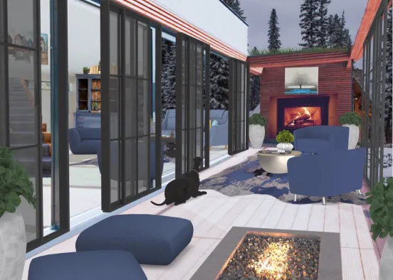 The Allen’s Winter Abode Design Rendering