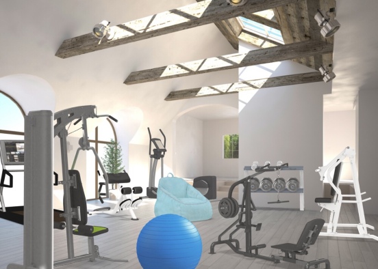 work out  Design Rendering
