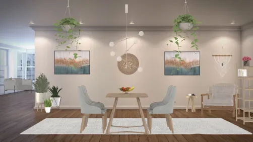 Boho Dining Room 