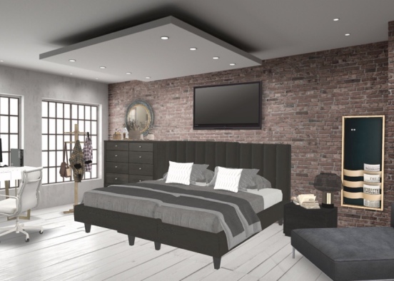 Perfect NYC  Bedroom  Design Rendering