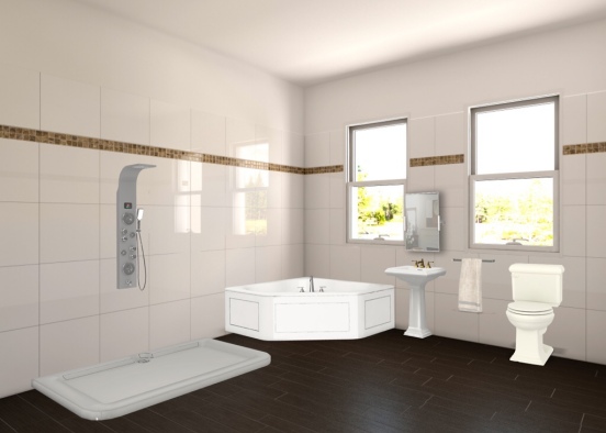 dope bathroom  Design Rendering