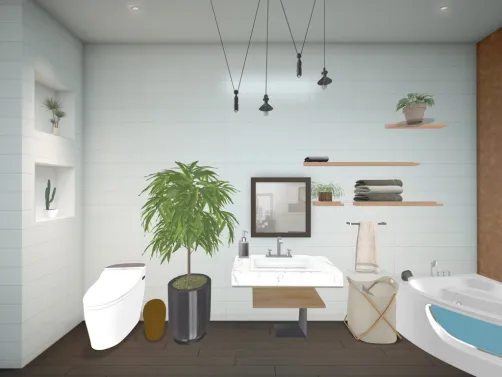 Boho Badezimmer 