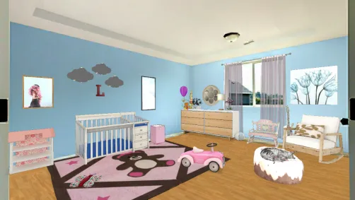 2nd nursery idea for our Lilly Bear 