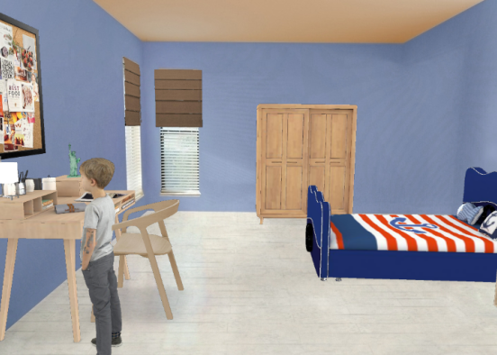 Habitación para niño Design Rendering