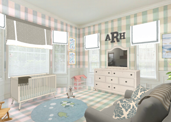 Baby Bay room Design Rendering