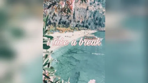 💐💖I take a break 💖💐