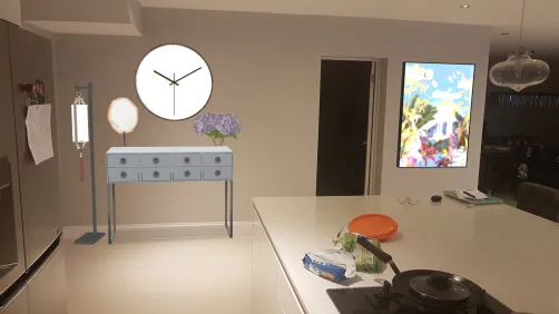 Kitchen wall