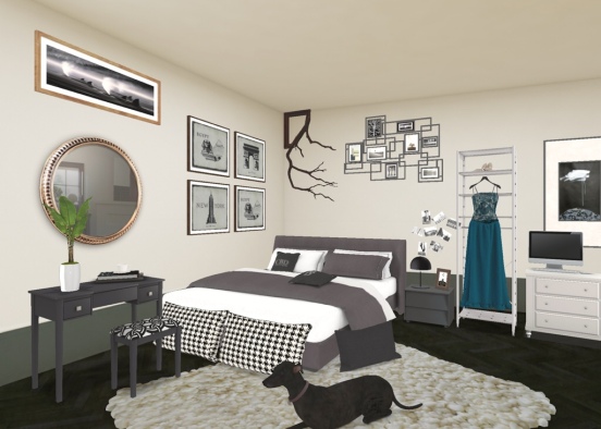 Room Dalmatian  Design Rendering