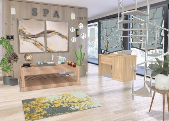 🌅 Spa Room 🌅 Design Rendering