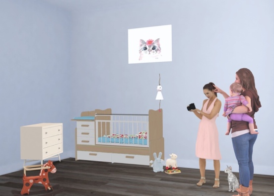 babies room Design Rendering