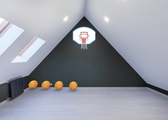 small gym Design Rendering