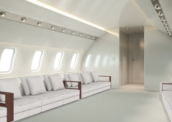 private jet  Design Rendering