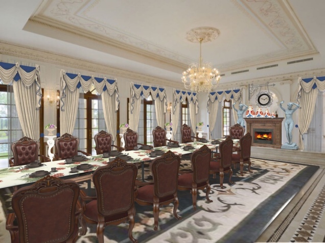 Russian royal dining 