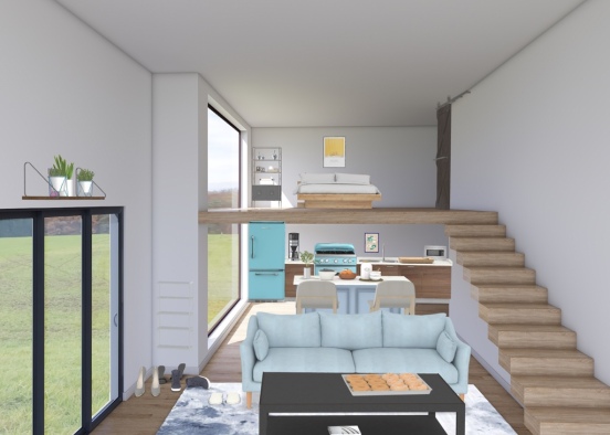 tiny home Design Rendering