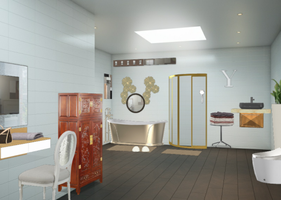 Nouveau salle de bain moderne🎤😱😱😱 Design Rendering