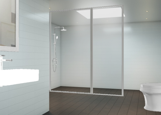 Simple bathroom design 😊 Design Rendering