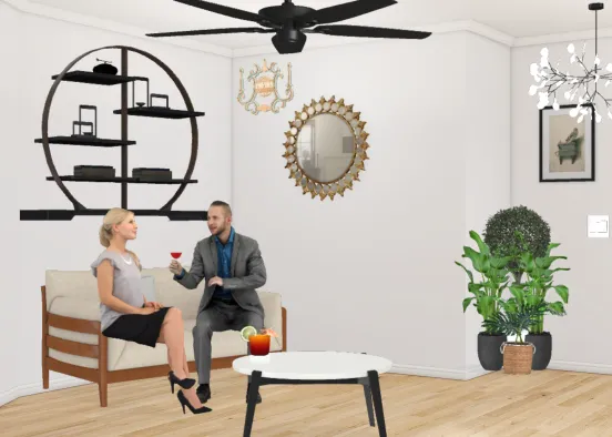 Living room 😊😊 Design Rendering