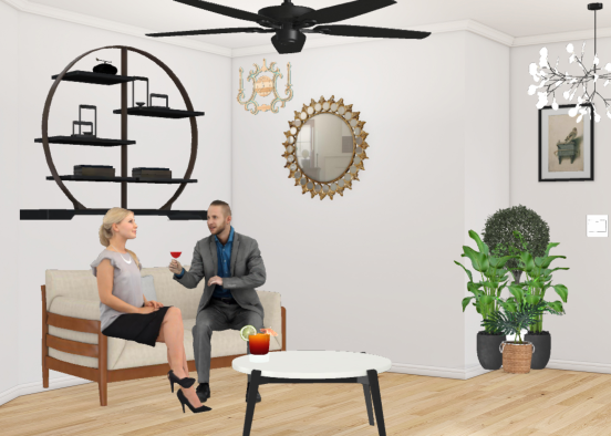 Living room 😊😊 Design Rendering