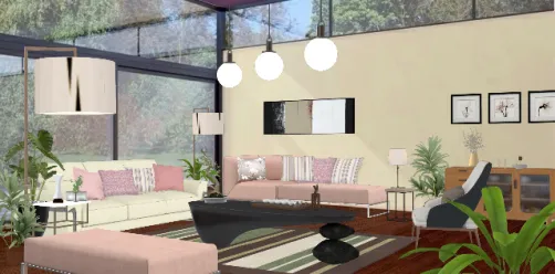 Zen living room 