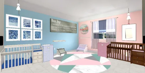 Gender reveal room