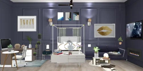 Princess Perfect Purple Room