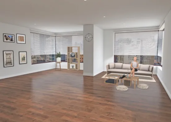 Beautiful modern NewYork Apartment Design Rendering
