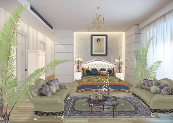 I COULD LIVE WITH THIS BOUDOIR  Design Rendering