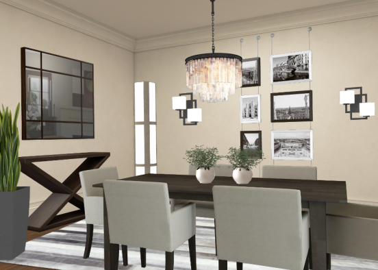 New dining room Design Rendering