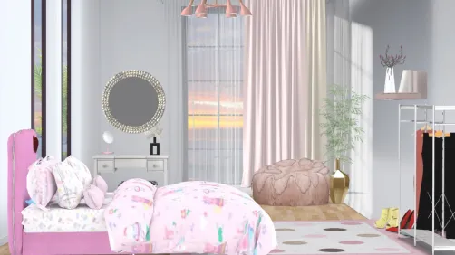 girls room pink is my favorite color 