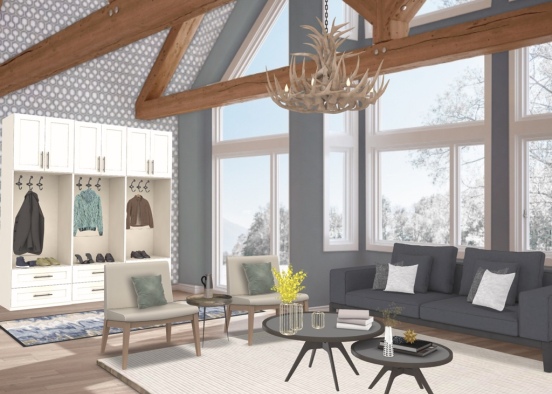 home on the mountains  Design Rendering
