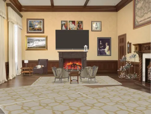 Fancy living room! 😇