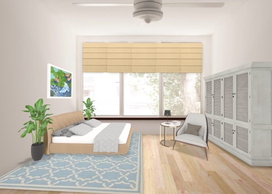 my Nan’s dream bedroom Design Rendering