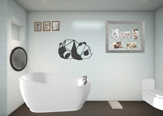 salle de bain de mes rêve  Design Rendering