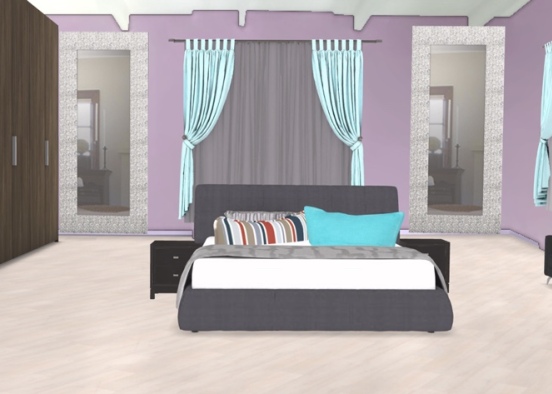Master’s bedroom  Design Rendering