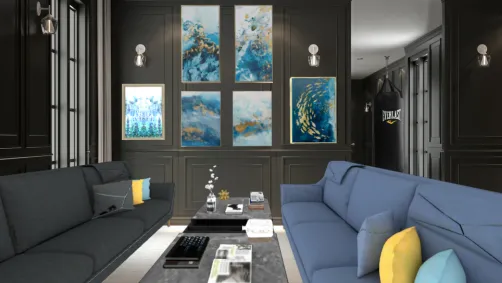 Boys Hangout Space Design 