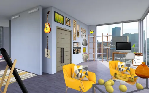 Yellow office