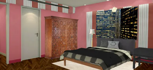 Cozy Hotel Bedroom